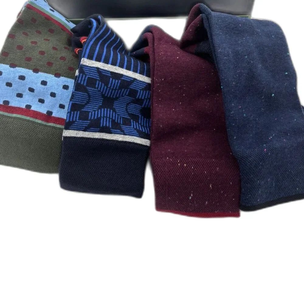 Bombas Men's Dress Calf Sock 4-Pack | Large | New!